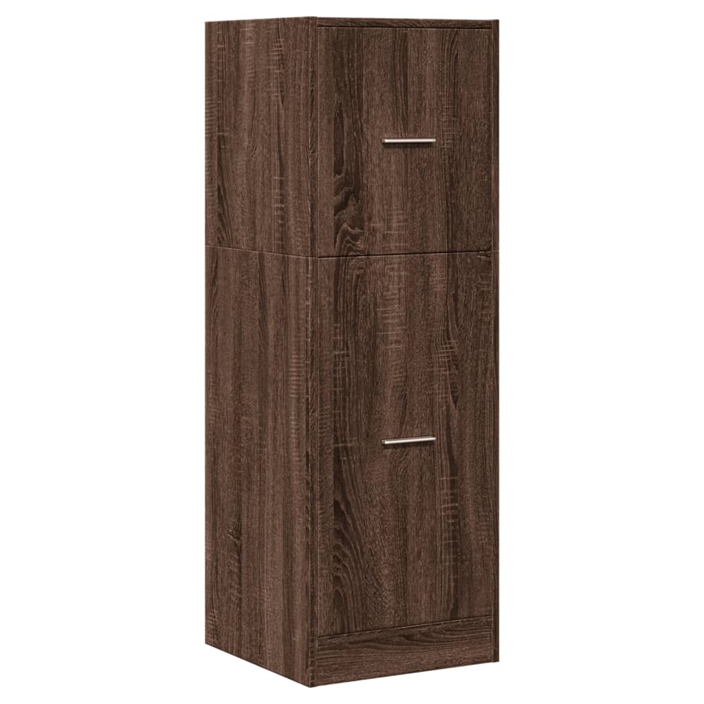 Dulap de farmacie, stejar maro, 40x41x118 cm, lemn prelucrat GartenMobel Dekor