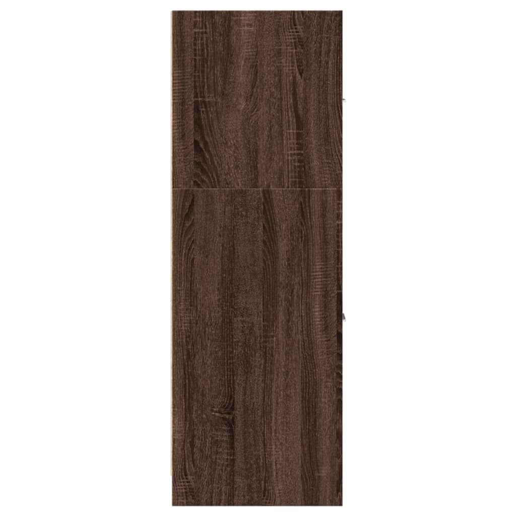 Dulap de farmacie, stejar maro, 40x41x118 cm, lemn prelucrat GartenMobel Dekor