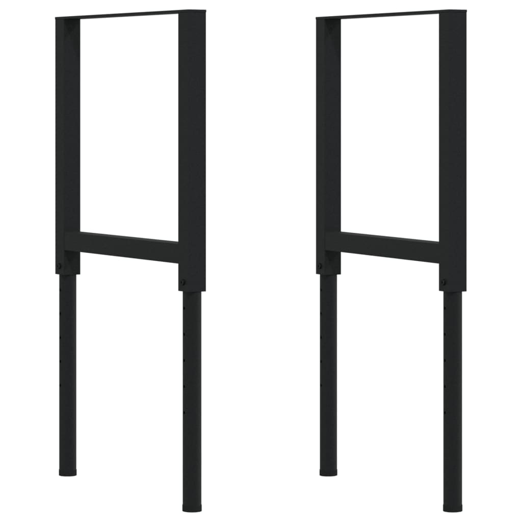 Banc lucru maro 100x60x(71,5-98)cm lemn masiv stejar dreptunghi GartenMobel Dekor