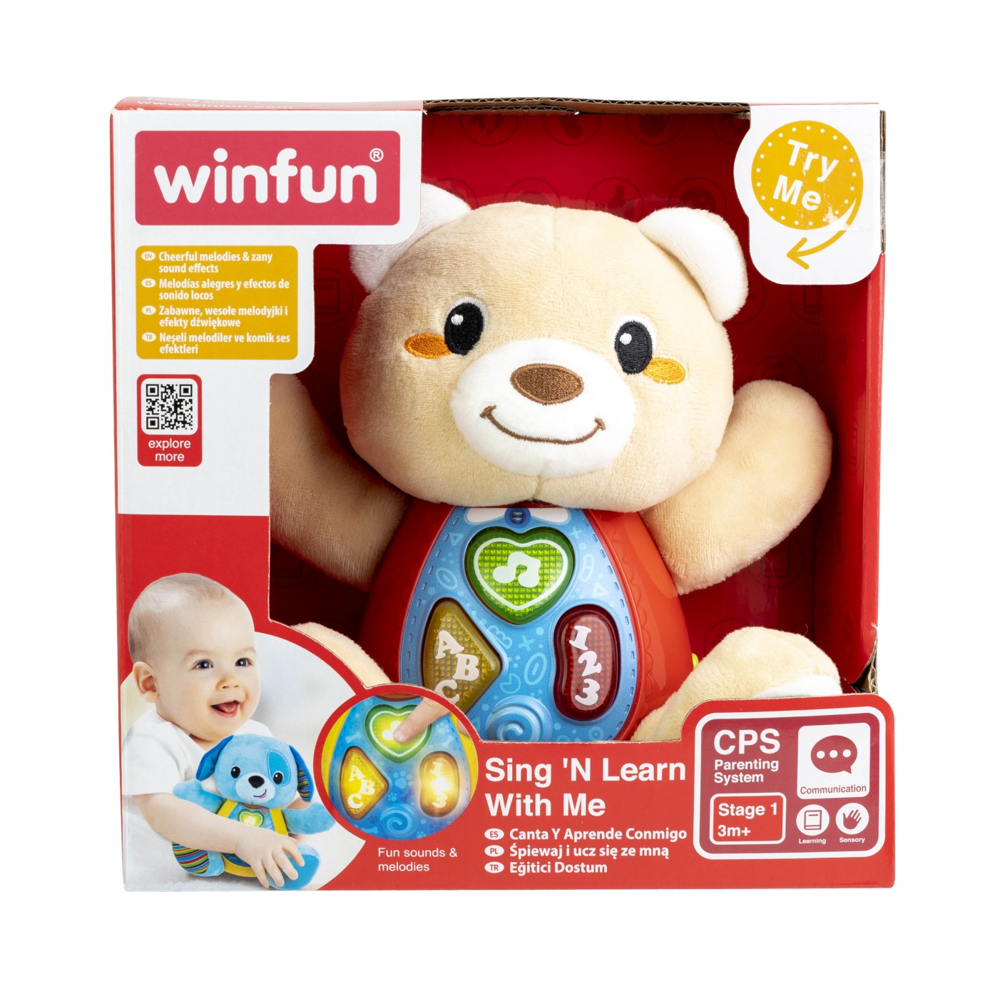 WINFUN CANTA SI INVATA CU URSULETUL SuperHeroes ToysZone