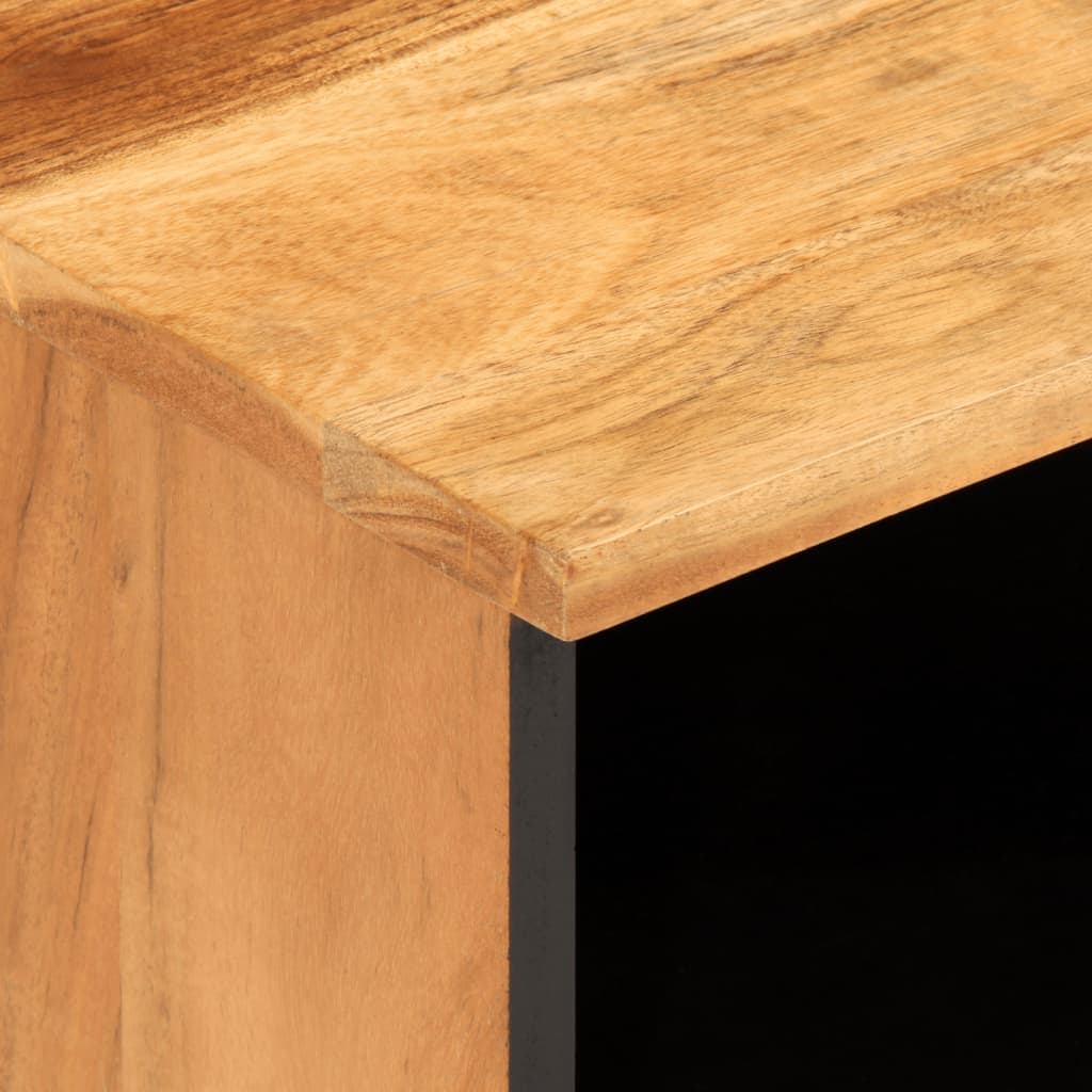 Dulap TV, 100x34x46 cm, lemn masiv de acacia GartenMobel Dekor