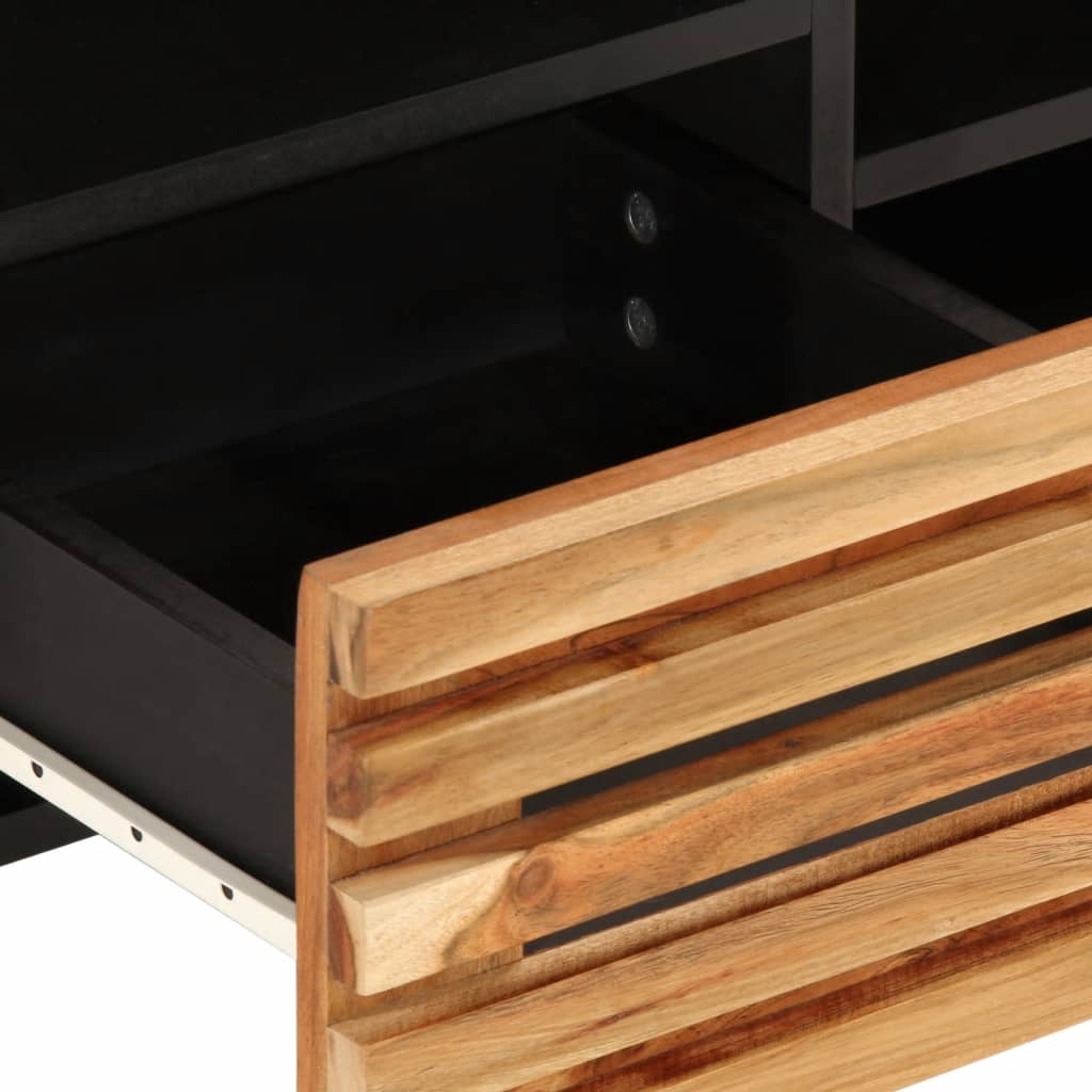 Dulap TV, 100x34x46 cm, lemn masiv de acacia GartenMobel Dekor