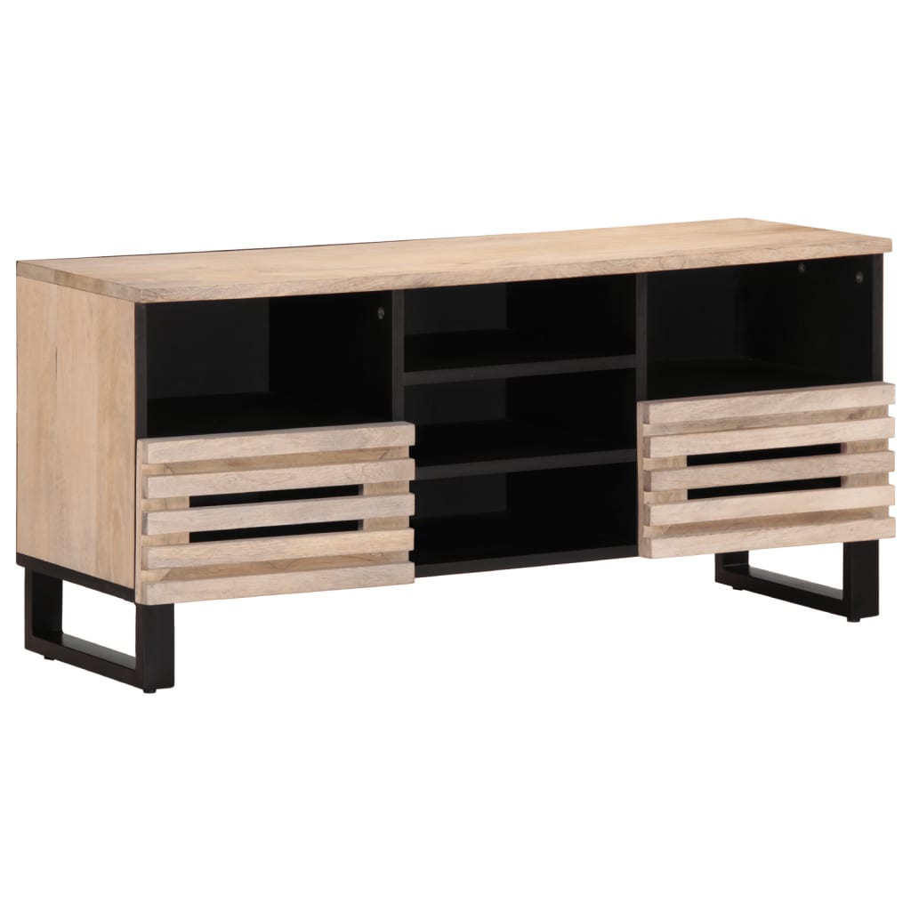 Dulap TV, 100x34x46 cm, lemn masiv de mango GartenMobel Dekor