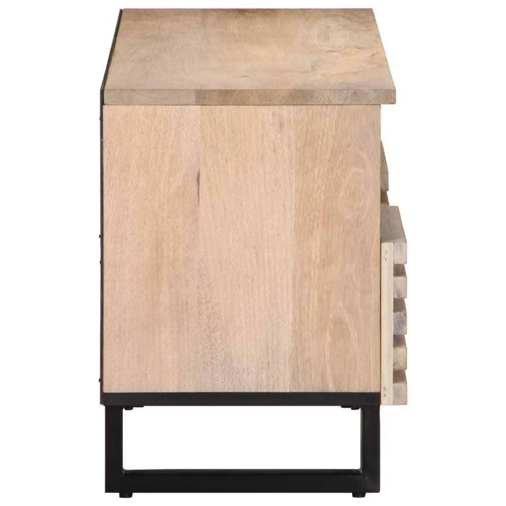 Dulap TV, 100x34x46 cm, lemn masiv de mango GartenMobel Dekor