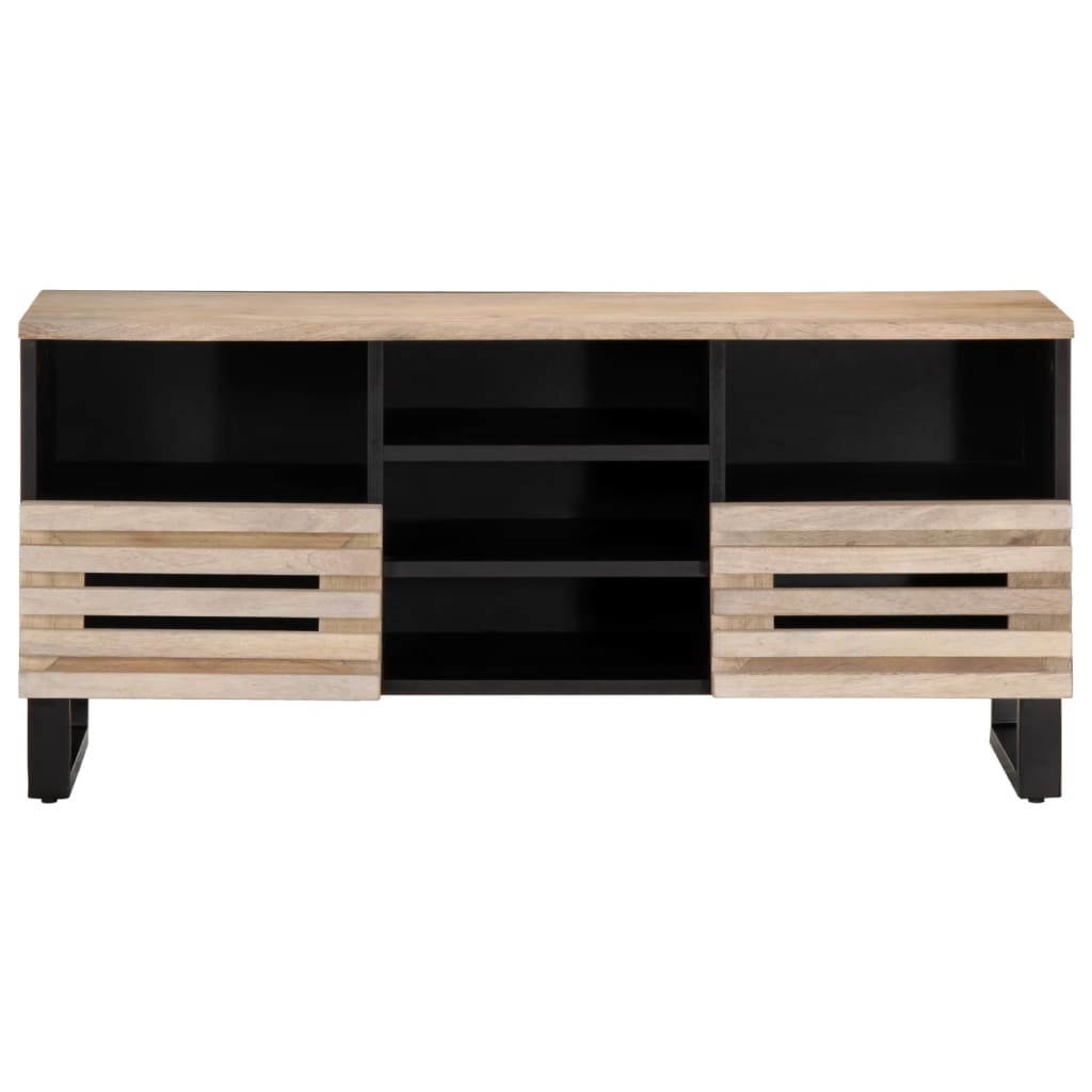 Dulap TV, 100x34x46 cm, lemn masiv de mango GartenMobel Dekor