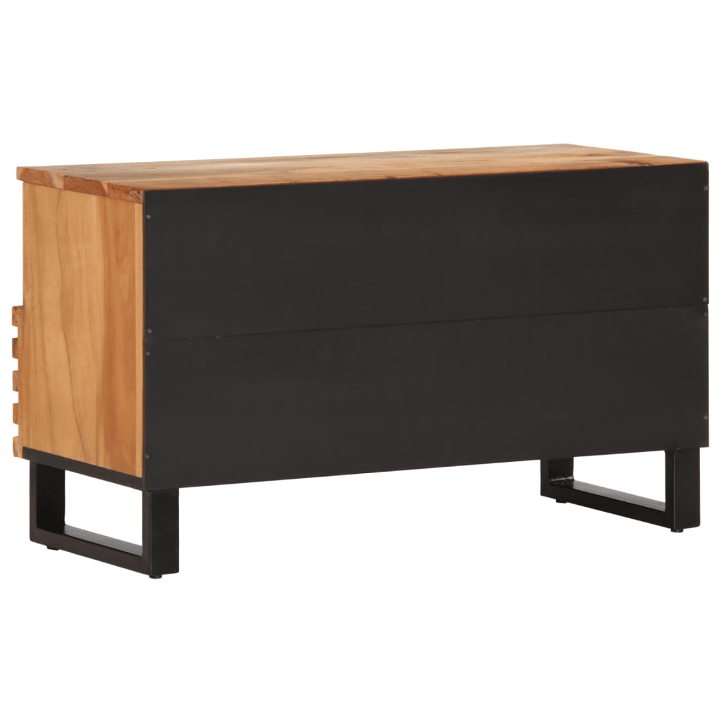 Dulap TV, 80x34x46 cm, lemn masiv de acacia GartenMobel Dekor