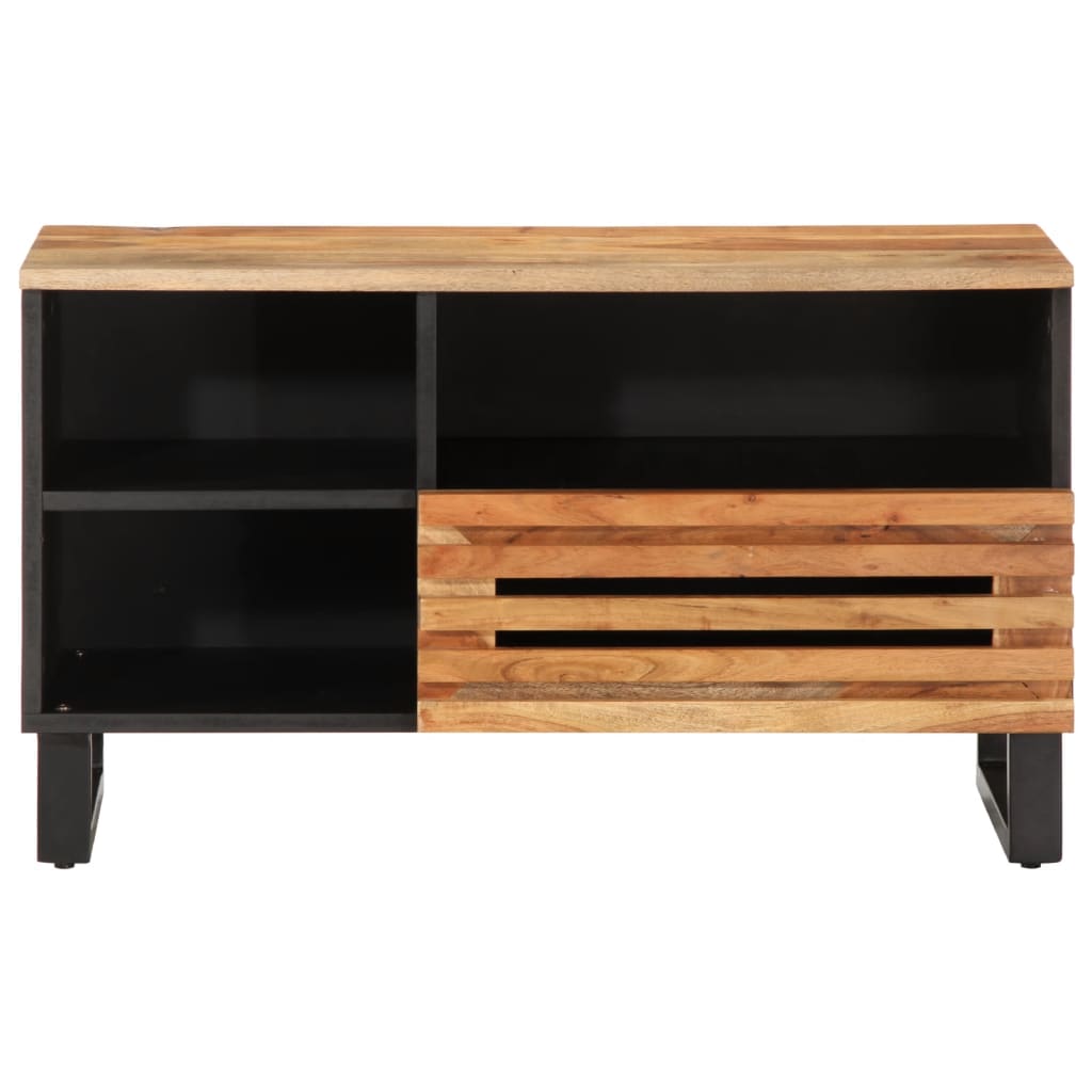 Dulap TV, 80x34x46 cm, lemn masiv de acacia GartenMobel Dekor