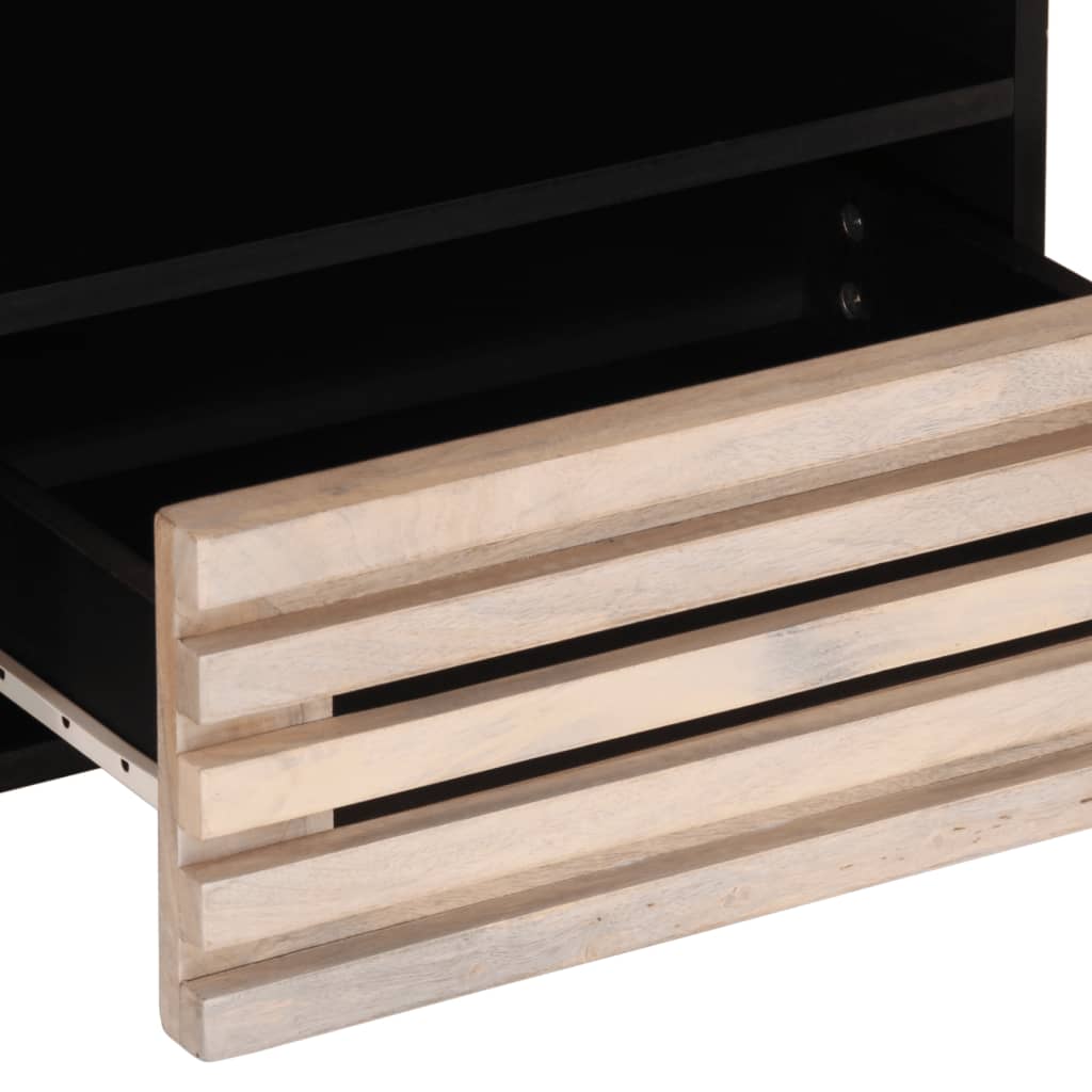 Dulap TV, 80x34x46 cm, lemn masiv de mango GartenMobel Dekor