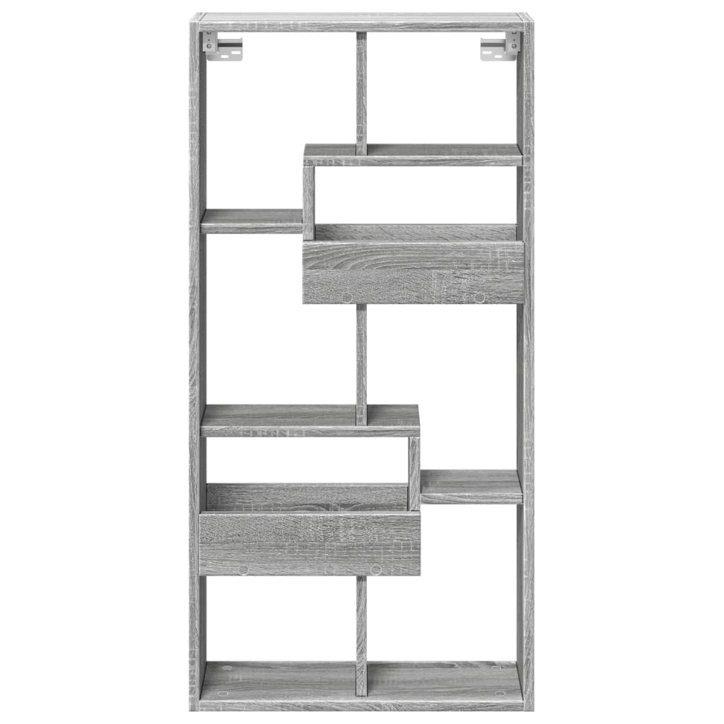 Dulap de perete, gri sonoma, 50x15x100 cm, lemn prelucrat GartenMobel Dekor