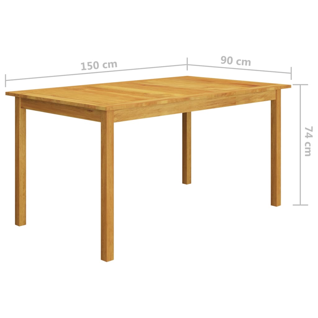 Set mobilier de grădină, 7 piese, gri GartenMobel Dekor