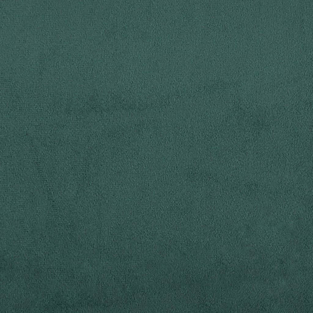 Cadru de pat, verde închis, 80x200 cm, catifea GartenMobel Dekor