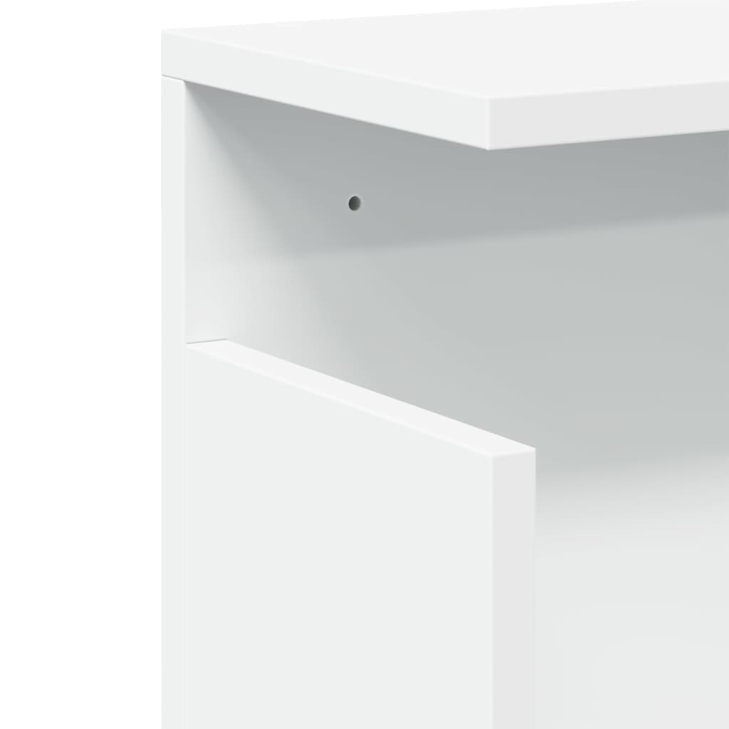 Dulap de perete, alb, 60x20x30 cm, lemn prelucrat GartenMobel Dekor