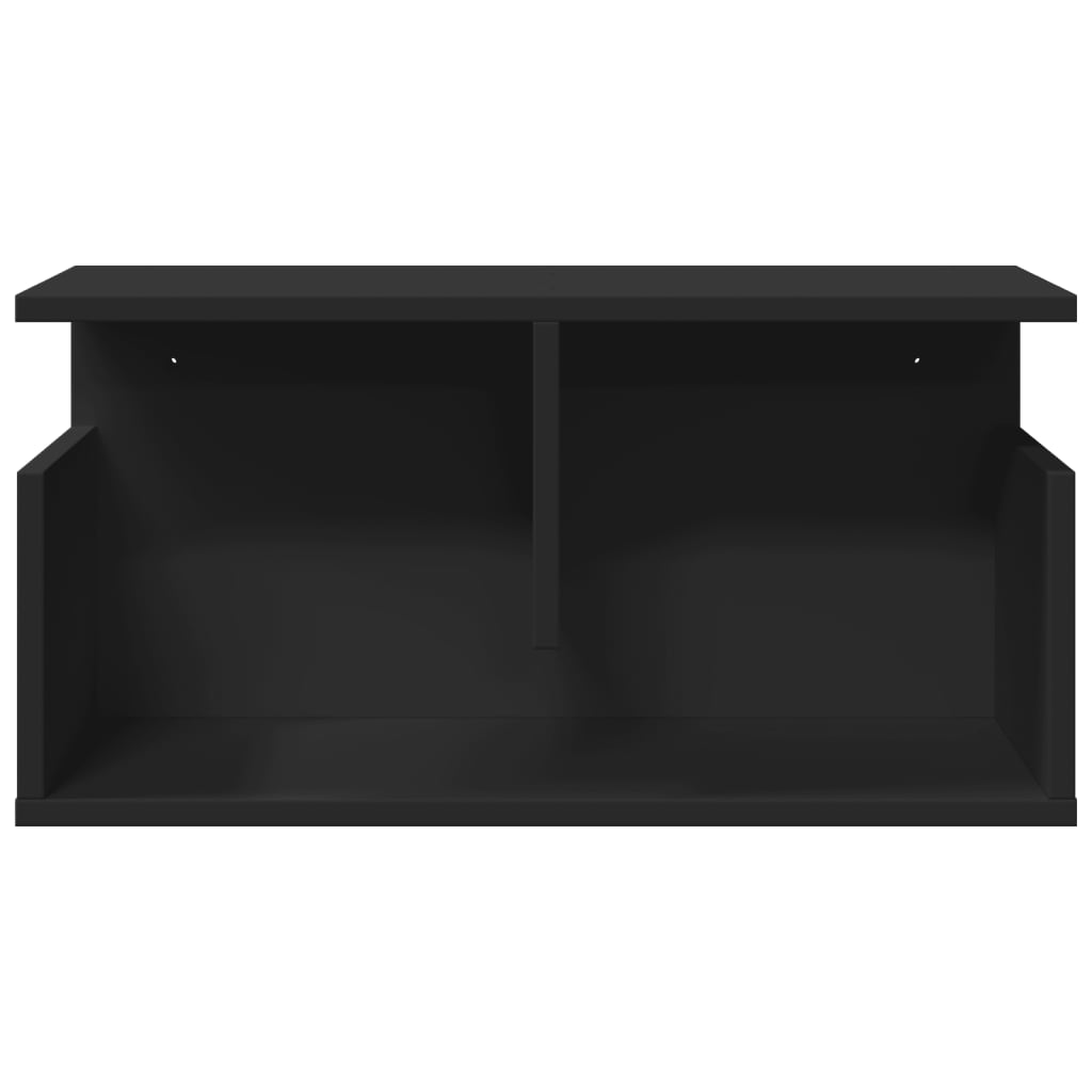 Dulap de perete, negru, 60x20x30 cm, lemn prelucrat GartenMobel Dekor