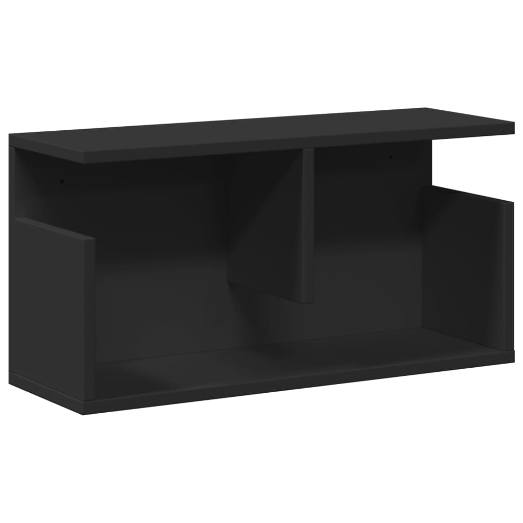 Dulap de perete, negru, 60x20x30 cm, lemn prelucrat GartenMobel Dekor