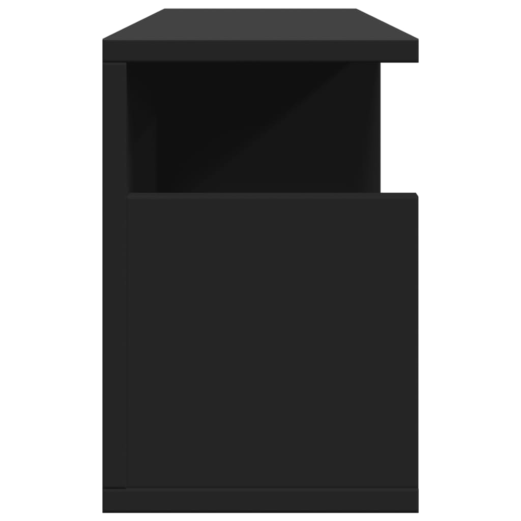 Dulap de perete, negru, 60x20x30 cm, lemn prelucrat GartenMobel Dekor