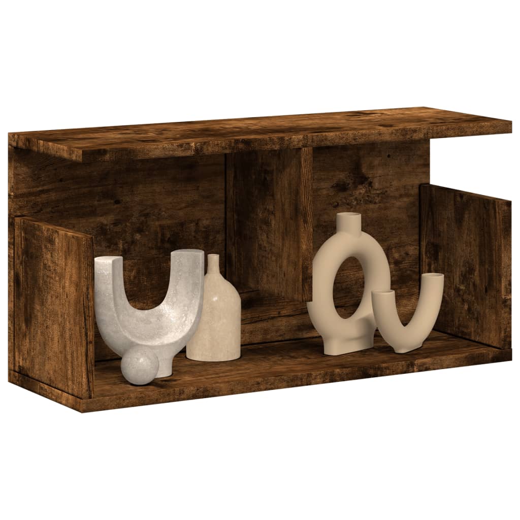Dulap de perete, stejar fumuriu, 60x20x30 cm, lemn prelucrat GartenMobel Dekor