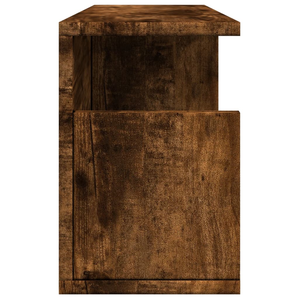 Dulap de perete, stejar fumuriu, 60x20x30 cm, lemn prelucrat GartenMobel Dekor