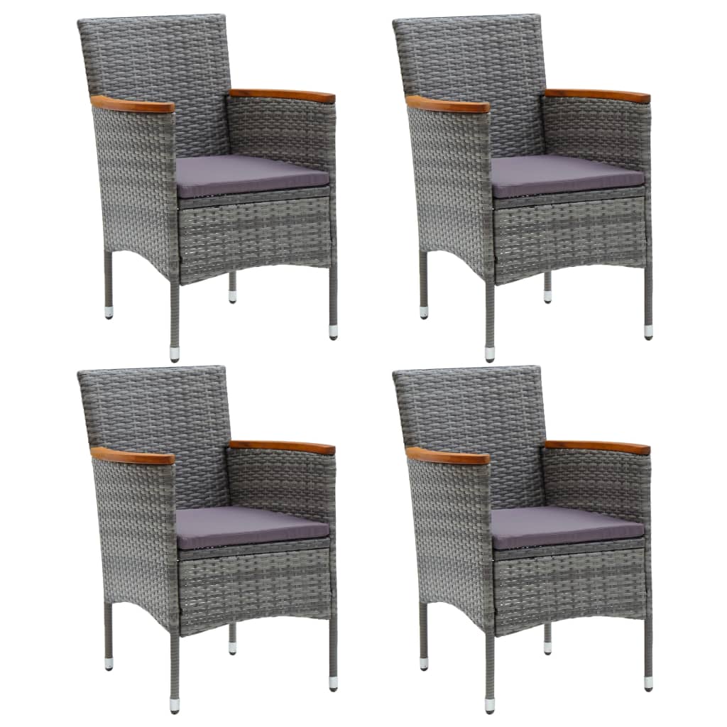 Set mobilier de grădină, 7 piese, gri GartenMobel Dekor