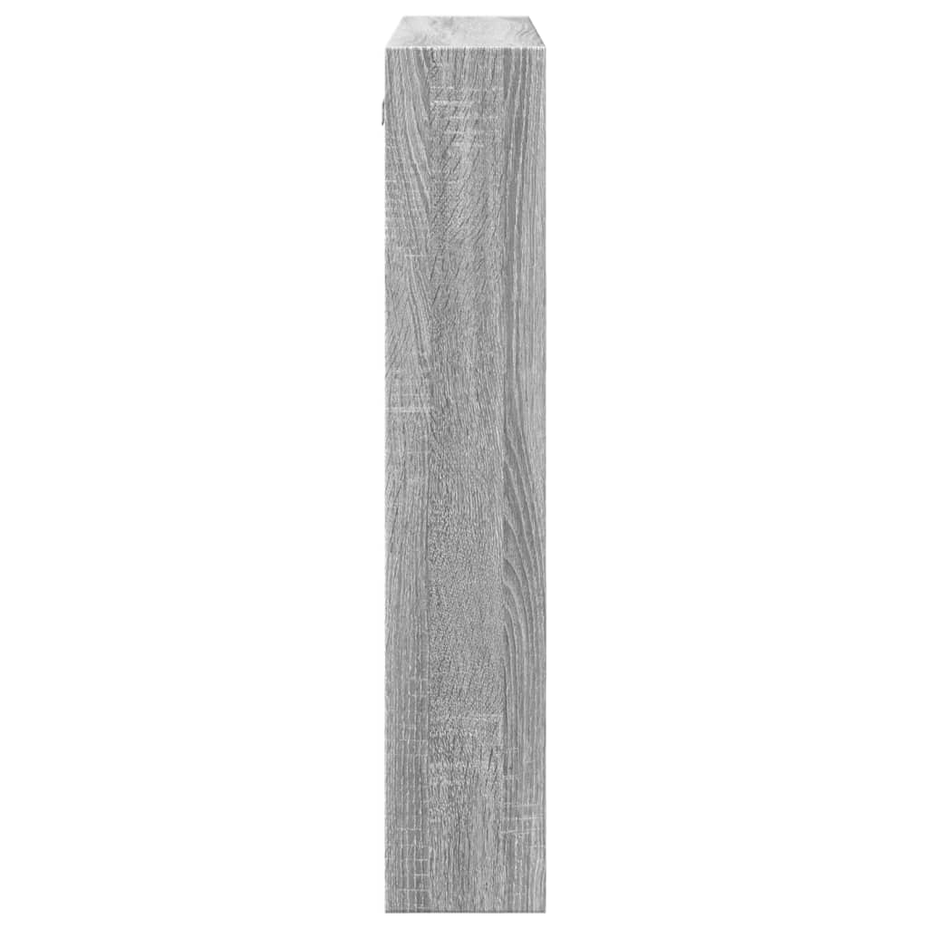 Dulap de perete, gri sonoma, 80x15x80 cm, lemn prelucrat GartenMobel Dekor