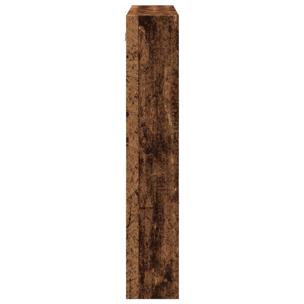 Dulap de perete, lemn vechi, 80x15x80 cm, lemn prelucrat GartenMobel Dekor