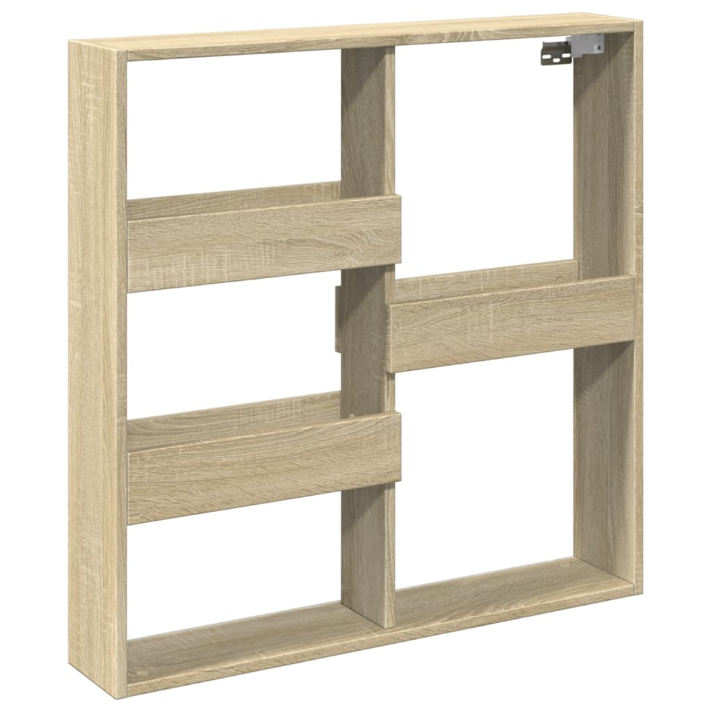 Dulap de perete, stejar sonoma, 80x15x80 cm, lemn prelucrat GartenMobel Dekor