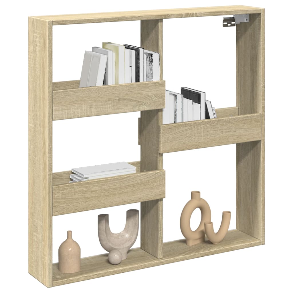 Dulap de perete, stejar sonoma, 80x15x80 cm, lemn prelucrat GartenMobel Dekor