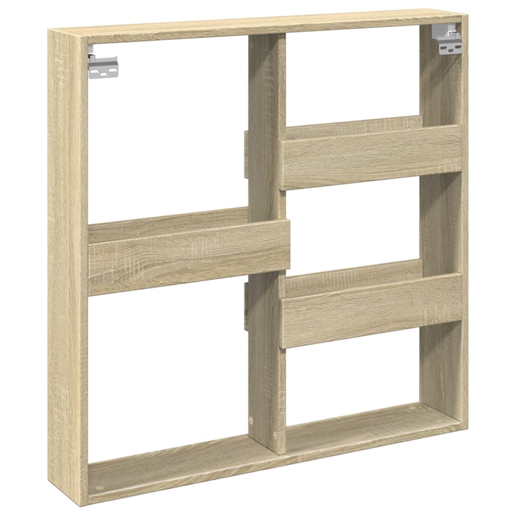 Dulap de perete, stejar sonoma, 80x15x80 cm, lemn prelucrat GartenMobel Dekor