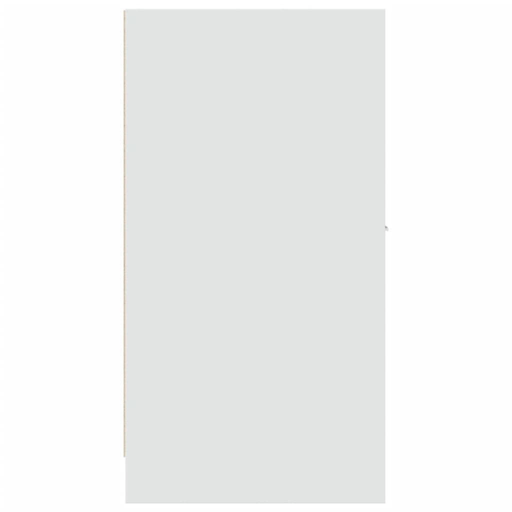 Dulap de farmacie, alb, 30x41x77,5 cm, lemn prelucrat GartenMobel Dekor