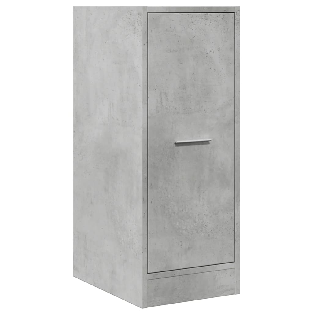 Dulap de farmacie, gri beton, 30x41x77,5 cm, lemn prelucrat GartenMobel Dekor