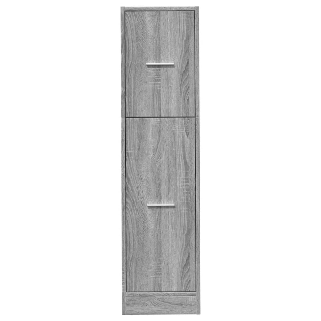 Dulap de farmacie, sonoma gri, 30x41x118 cm, lemn prelucrat GartenMobel Dekor