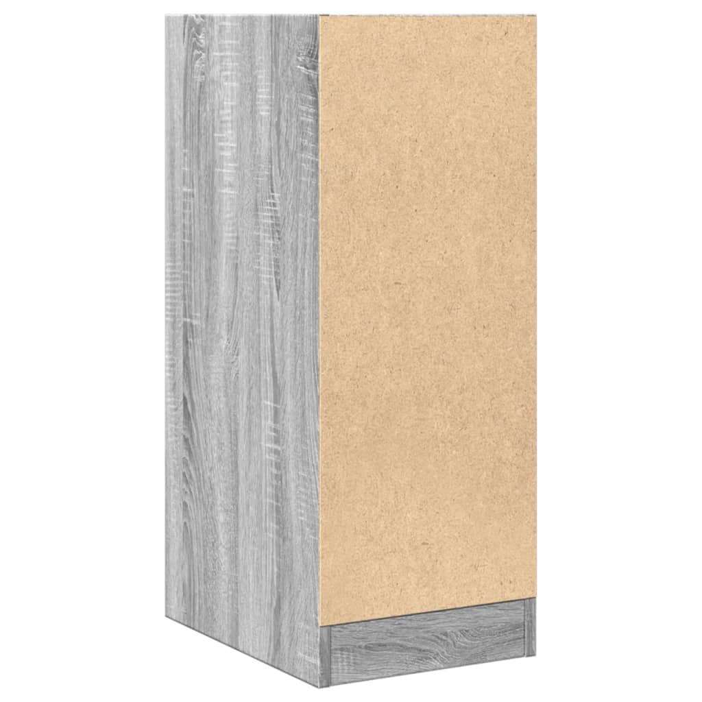 Dulap de farmacie, sonoma gri, 30x41x77,5 cm, lemn prelucrat GartenMobel Dekor