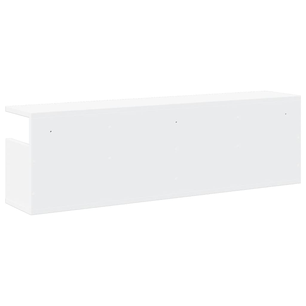 Dulap de perete, alb, 100x20x30 cm, lemn prelucrat GartenMobel Dekor