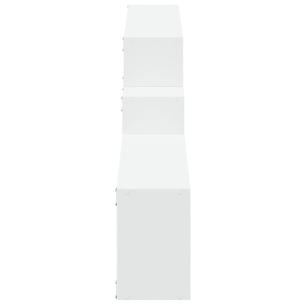 Dulap de perete, alb, 158x18x53 cm, lemn prelucrat GartenMobel Dekor