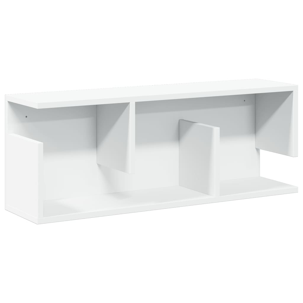 Dulap de perete, alb, 80x20x30 cm, lemn prelucrat GartenMobel Dekor
