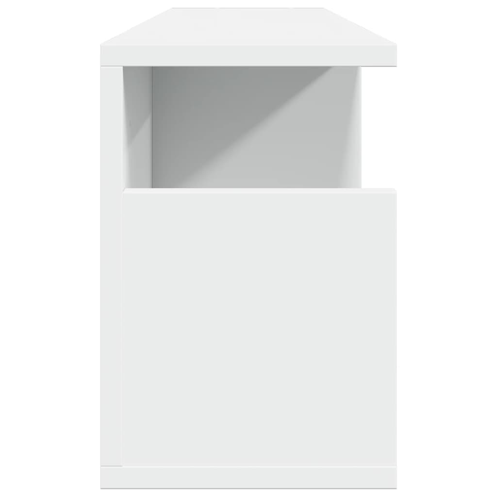 Dulap de perete, alb, 80x20x30 cm, lemn prelucrat GartenMobel Dekor