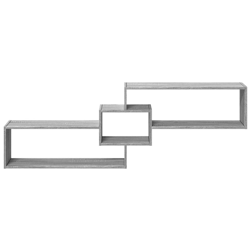 Dulap de perete, gri sonoma, 158x18x53 cm, lemn prelucrat GartenMobel Dekor
