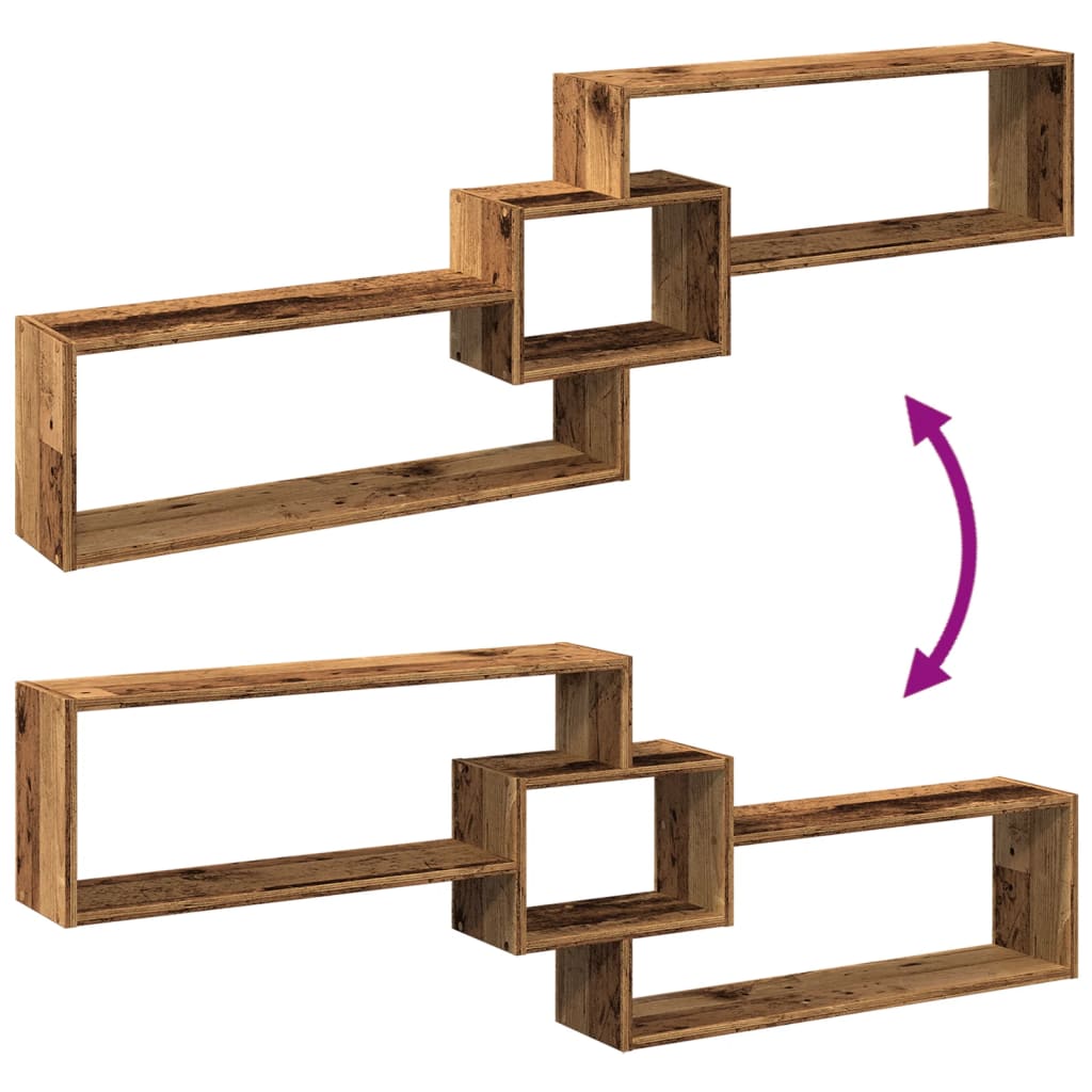 Dulap de perete, lemn vechi, 158x18x53 cm, lemn prelucrat GartenMobel Dekor