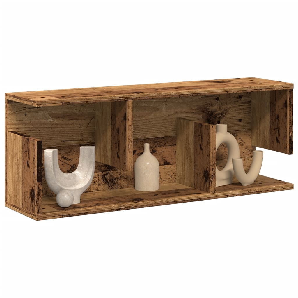 Dulap de perete, lemn vechi, 80x20x30 cm, lemn prelucrat GartenMobel Dekor