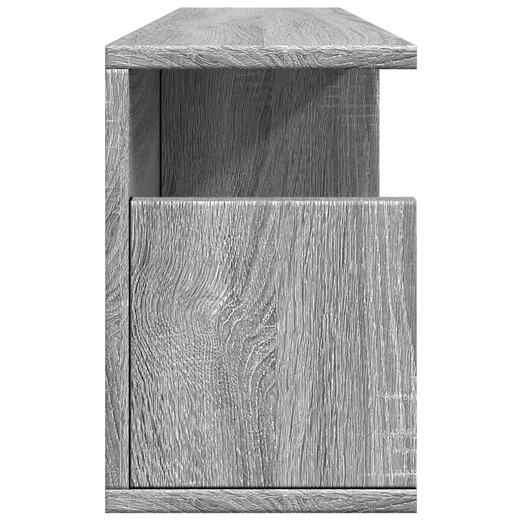 Dulap de perete, sonoma gri, 80x20x30 cm, lemn prelucrat GartenMobel Dekor