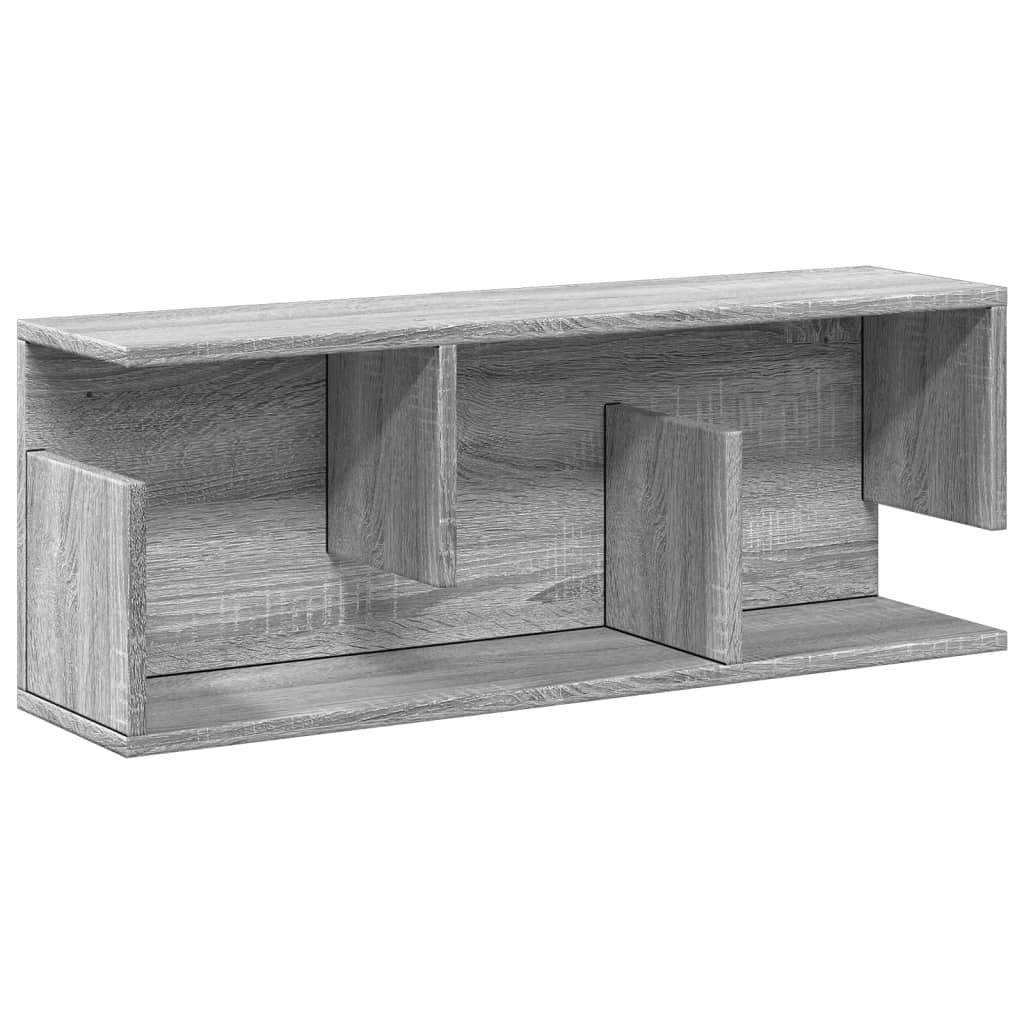 Dulap de perete, sonoma gri, 80x20x30 cm, lemn prelucrat GartenMobel Dekor