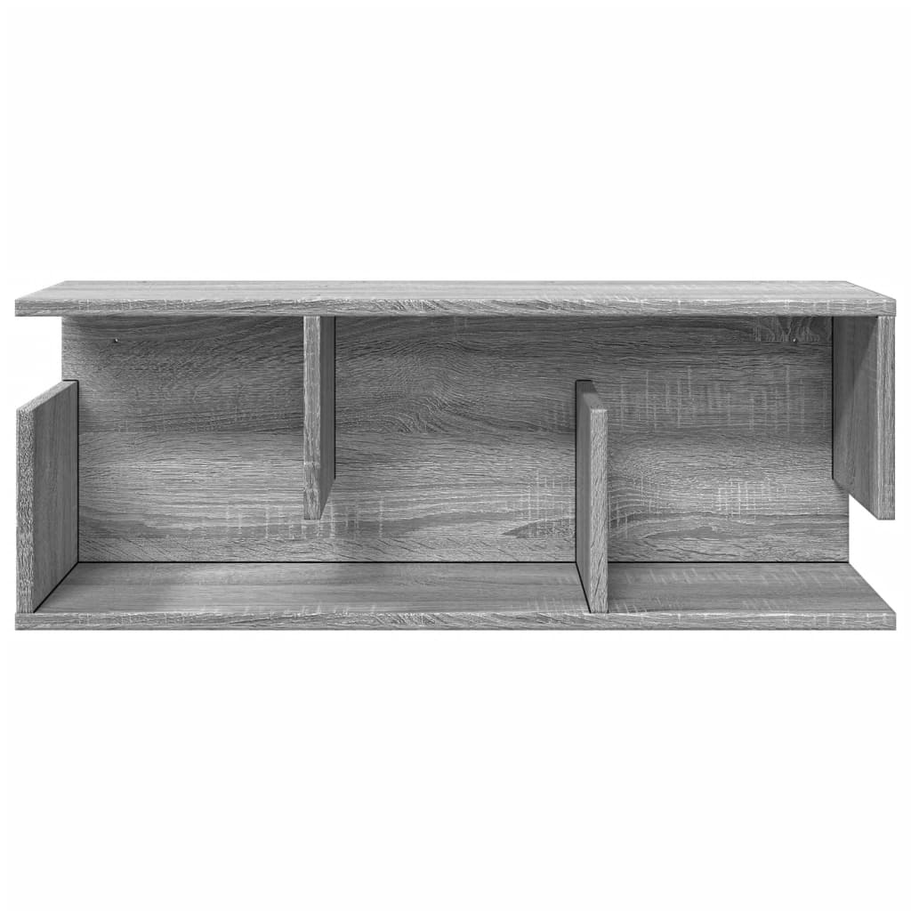 Dulap de perete, sonoma gri, 80x20x30 cm, lemn prelucrat GartenMobel Dekor
