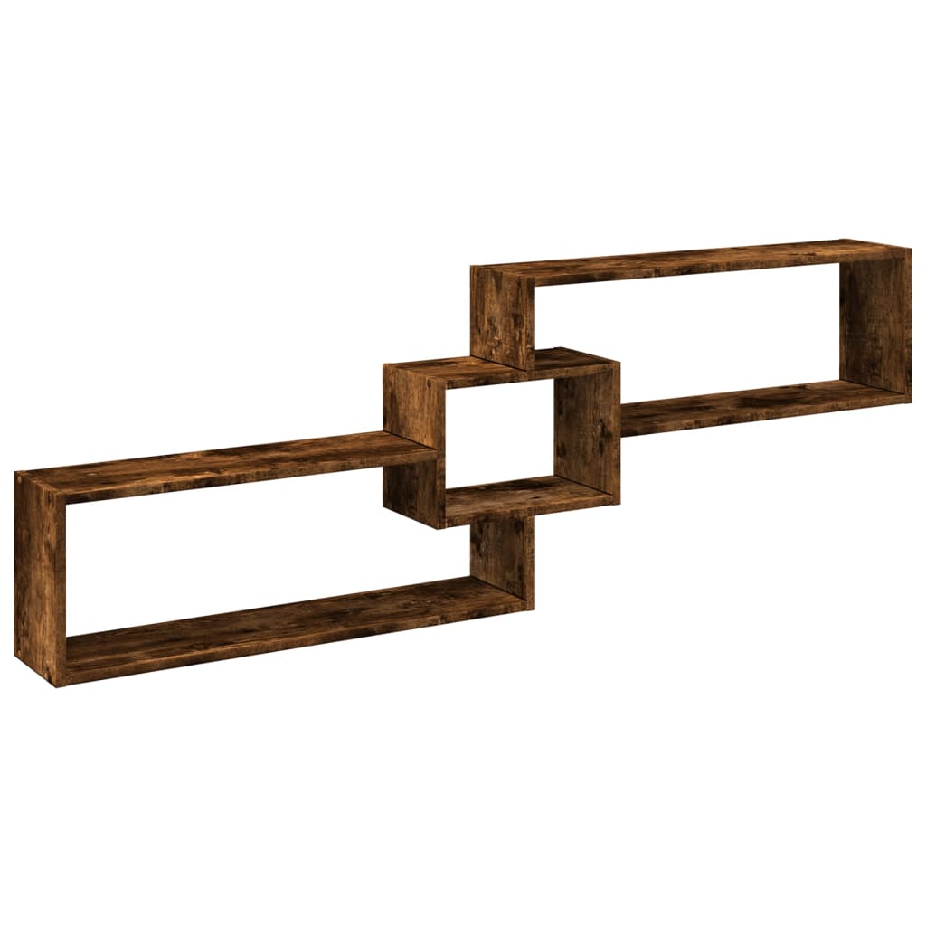 Dulap de perete, stejar fumuriu, 158x18x53 cm, lemn prelucrat GartenMobel Dekor