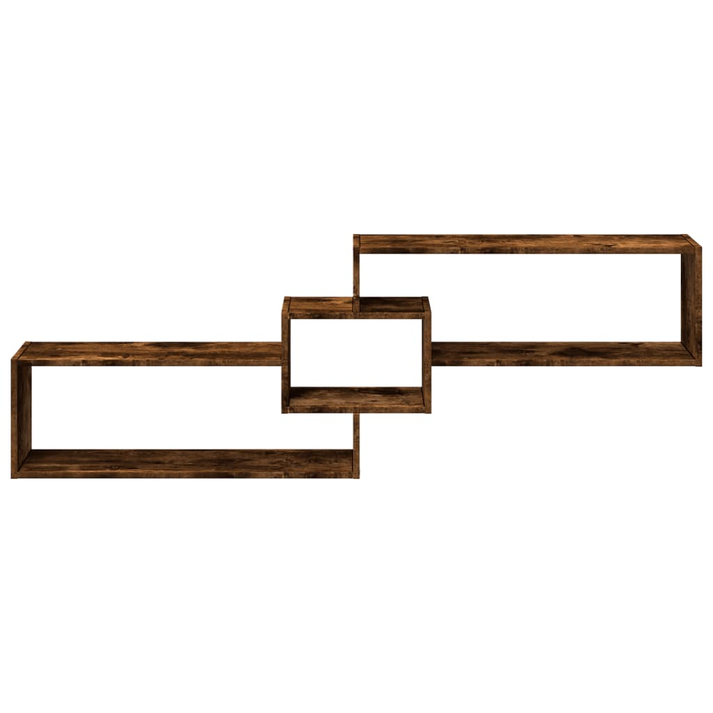 Dulap de perete, stejar fumuriu, 158x18x53 cm, lemn prelucrat GartenMobel Dekor
