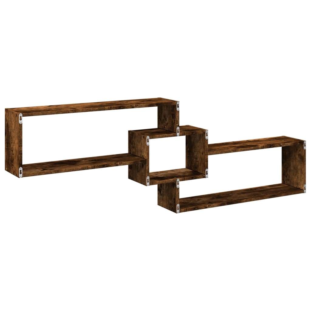 Dulap de perete, stejar fumuriu, 158x18x53 cm, lemn prelucrat GartenMobel Dekor