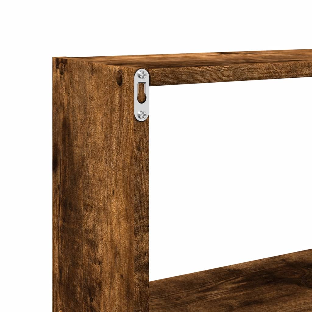 Dulap de perete, stejar fumuriu, 158x18x53 cm, lemn prelucrat GartenMobel Dekor