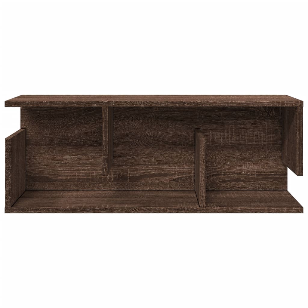 Dulap de perete, stejar maro, 80x20x30 cm, lemn compozit GartenMobel Dekor