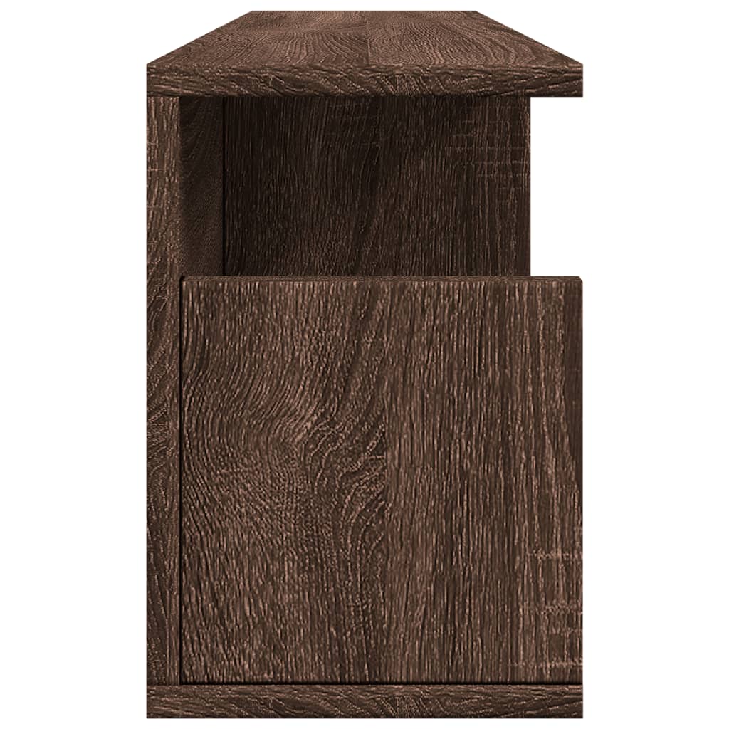 Dulap de perete, stejar maro, 80x20x30 cm, lemn compozit GartenMobel Dekor