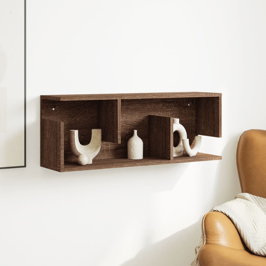 Dulap de perete, stejar maro, 80x20x30 cm, lemn compozit GartenMobel Dekor