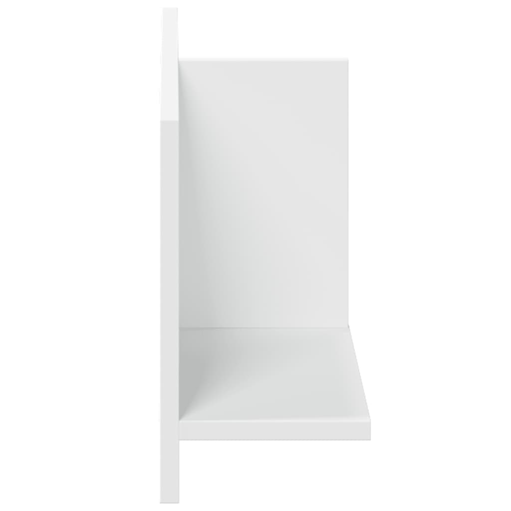Dulap de perete, alb, 70x16,5x30 cm, lemn prelucrat GartenMobel Dekor