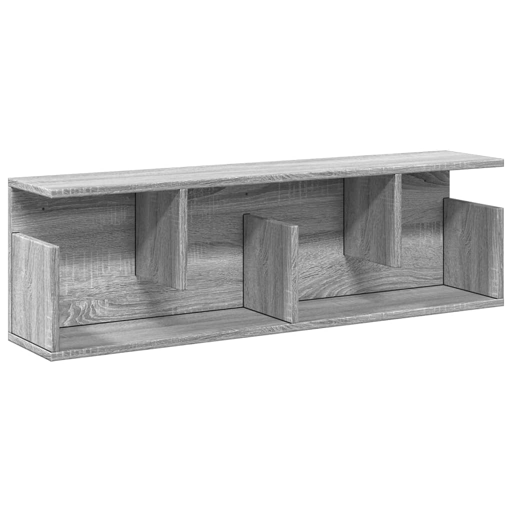 Dulap de perete, sonoma gri, 100x20x30 cm, lemn prelucrat GartenMobel Dekor